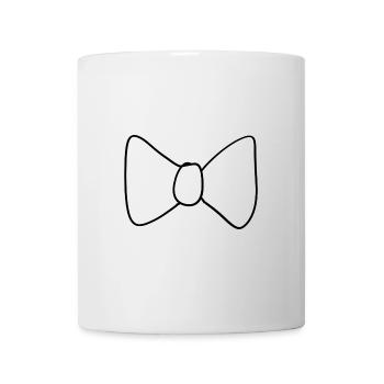 Bow Symbol Clothing - Mug - white - Front