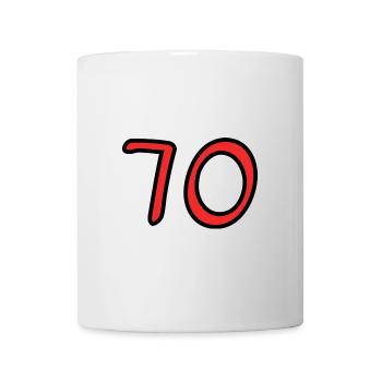 HAPPY BIRTHDAY. HAPPY BIRTHDAY. ANNIVERSARY. - Mug - white - Front