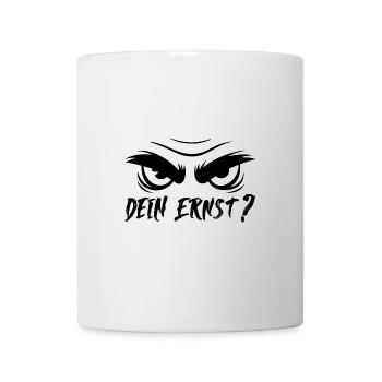 Are you serious? Anger and indignation - Mug - white - Front