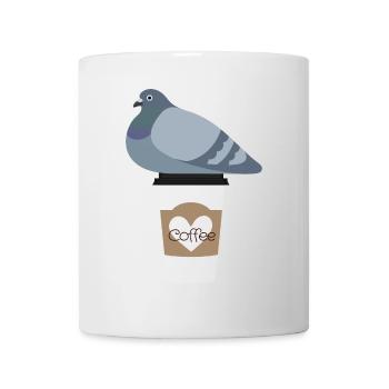 Ami Pigeon Café Ami - Mug blanc - blanc - Devant