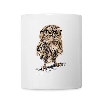 AD Owl - Mug - white - Front