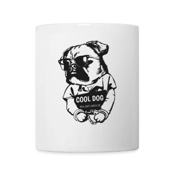 Cool Pug Dog - Mug - white - Front