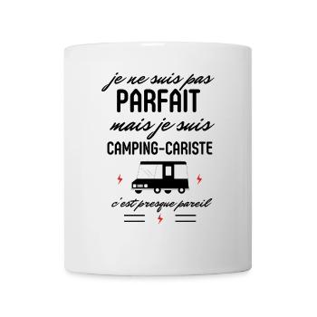 Pas parfait Camping cariste - Mug blanc - blanc - Devant