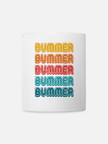 Bummer Retro - Mug - white