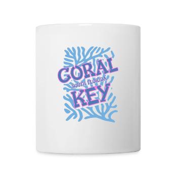 Coral Key south Florida - Mug blanc - blanc - Devant