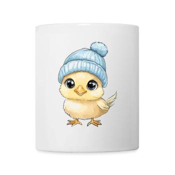 Chicken Cute Baby Kids Animal Chick Cartoon - Mug - white - Front