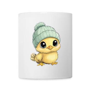 Chicken Cute Baby Kids Animal Chick Cartoon - Mug - white - Front