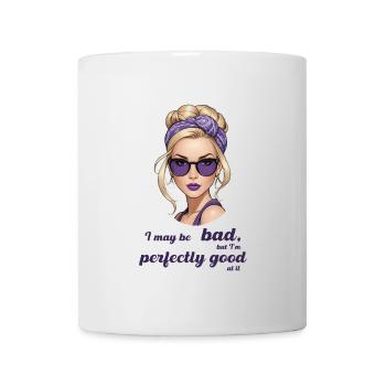 I may be bad but I'm perfectly good at it 2 - Mug - white - Front