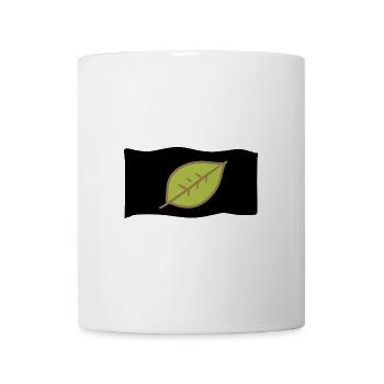 Icon Flag Leaf Green Nature - Mug - white - Front