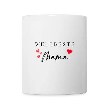 weltbeste Mama - Tasse - Weiß - Vorne