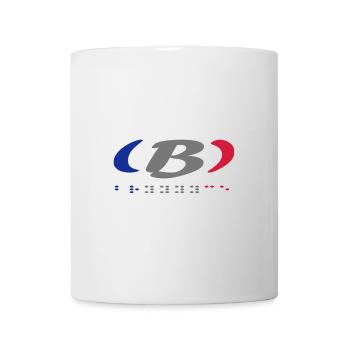 Design Graphique Abstrait Coloré - Mug blanc - blanc - Devant