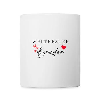 weltbester Bruder - Tasse - Weiß - Vorne