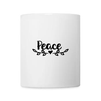 Peace Heart Design - Mug - white - Front