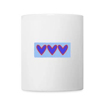 PAAR. VALENTINSTAG. ICH HABE GERADE GEHEIRATET. HERZ. Junggesellinnenabschied. - Tasse - Weiß - Vorne