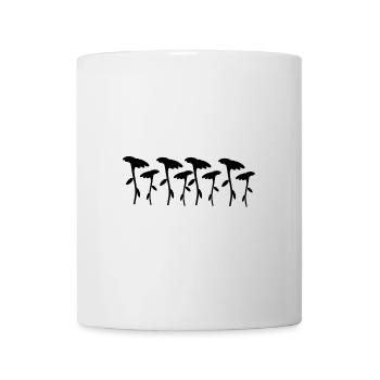 Flower symbol blossom eight flowers - Mug - white - Front