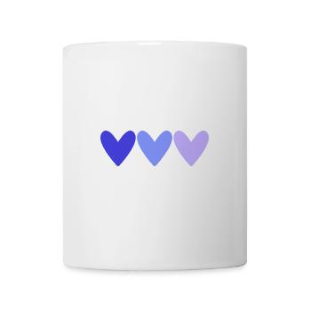 HEART. HEARTS. VALENTINE'S DAY. LOVE. LOVE. COUPLE. - Mug - white - Front