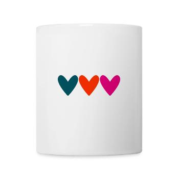 VALENTINE'S DAY. Bachelorette party. I LOVE YOU. I LOVE YOU. LOVE - Mug - white - Front