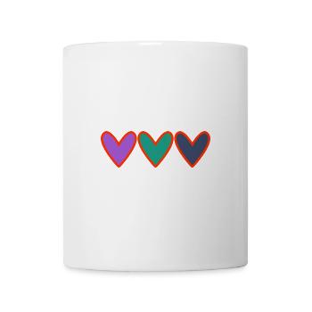 OMA. MUTTERTAG. ALLES GUTE ZUM OMA-TAG. ICH LIEBE DICH - Tasse - Weiß - Vorne