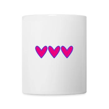 HEART. THANK YOU. MISTRESS. MASTER. THANK YOU MISTRESS. - Mug - white - Front