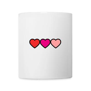 THANK YOU. MISTRESS. MASTER. HEART. THANK YOU MISTRESS. - Mug - white - Front