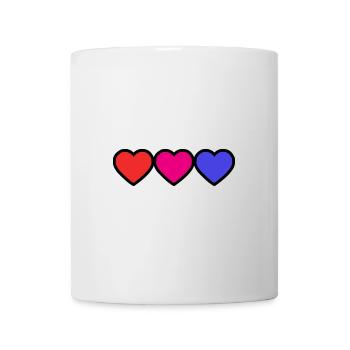 HEART. THANK YOU. MISTRESS. MASTER. THANK YOU MISTRESS. - Mug - white - Front