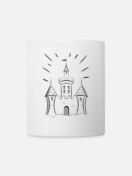 castle - Mug - white