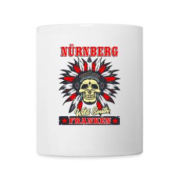 Nürnberg Franken T Shirt - Tasse - Weiß - Vorne