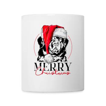 Santa NEWFOUNDLAND Merry Christmas Dogs Wilsigns - Mug - white - Front