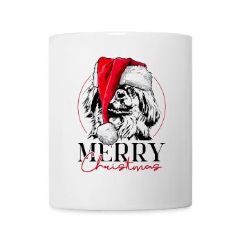 Santa PEKINGESE Merry Christmas Dogs Wilsigns - Mug - white - Front