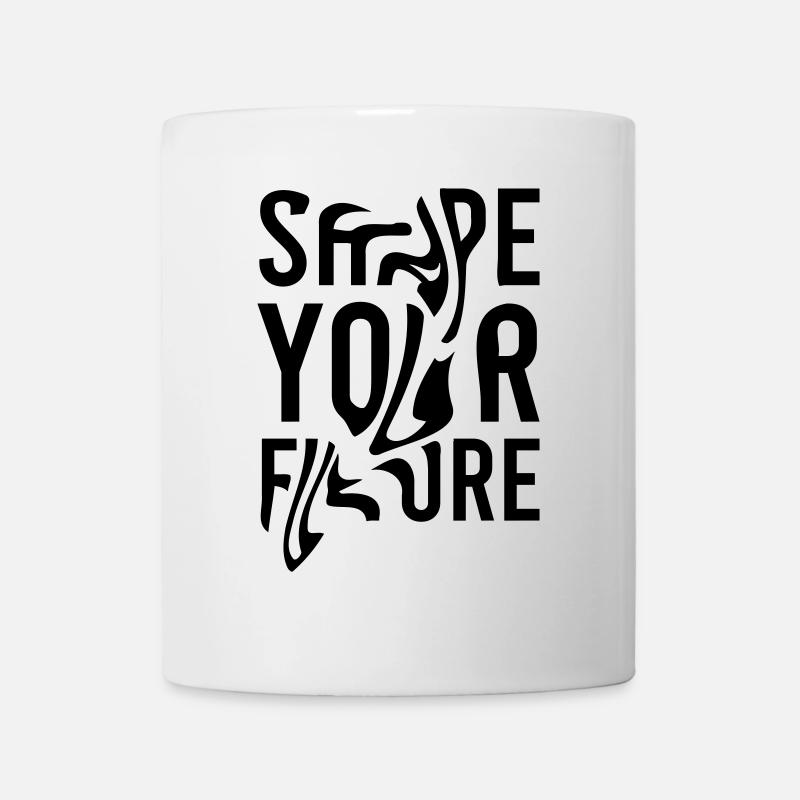 Votre avenir commence ici et maintenant - Mug blanc - blanc
