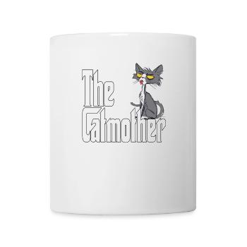 Cat Mom The Catmother Crazy Cat Mother Kitty Mommy - Mug - white - Front