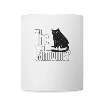 Maman chat La mère chat folle Chat Mère Kitty Maman - Mug blanc - blanc - Devant