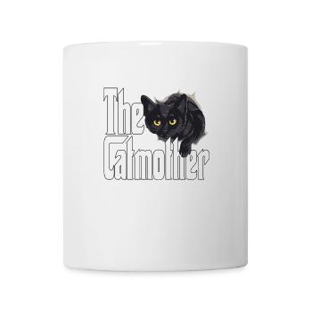 Maman chat La mère chat folle Chat Mère Kitty Maman - Mug blanc - blanc - Devant