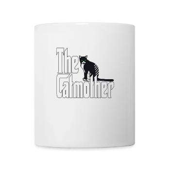 Maman chat La mère chat folle Chat Mère Kitty Maman - Mug blanc - blanc - Devant