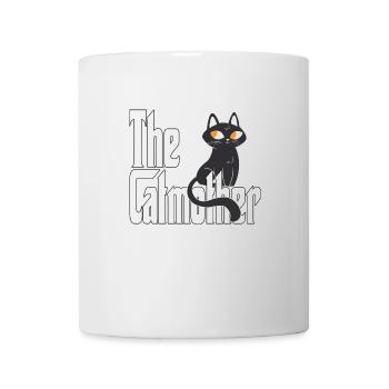 Maman chat La mère chat folle Chat Mère Kitty Maman - Mug blanc - blanc - Devant