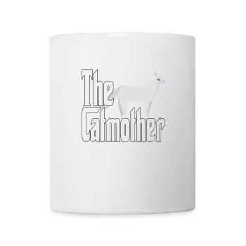 Cat Mom The Catmother Crazy Cat Mother Kitty Mommy - Mug - white - Front