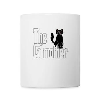 Maman chat La mère chat folle Chat Mère Kitty Maman - Mug blanc - blanc - Devant