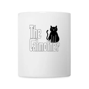 Maman chat La mère chat folle Chat Mère Kitty Maman - Mug blanc - blanc - Devant