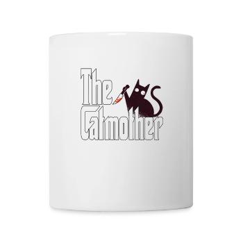 Maman chat La mère chat folle Chat Mère Kitty Maman - Mug blanc - blanc - Devant