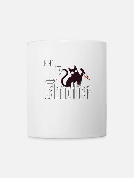 Cat Mom The Catmother Crazy Cat Mother Kitty Mommy - Mug - white