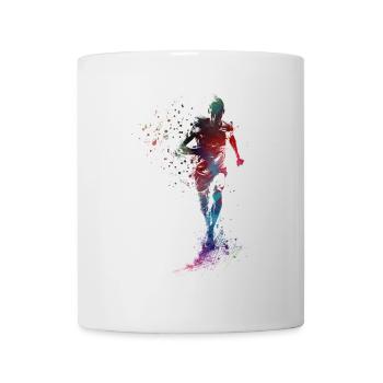 Runner sport art #runner #sport #jogging - Mug - white - Front