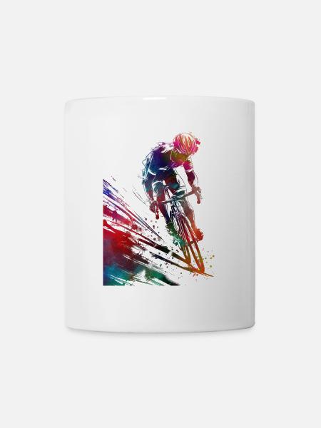Radfahren Radsport Artikel #cycling #sport #biking - Tasse - Weiß