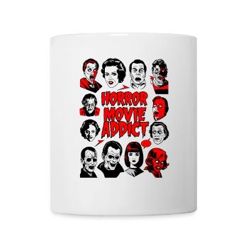 Horror Movie Fan Illustration - Mug - white - Front