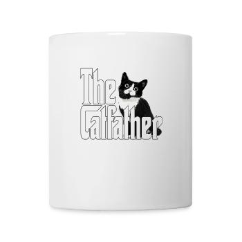 Cat Father The Catfather Crazy Cat Dad Dad - Mug - white - Front