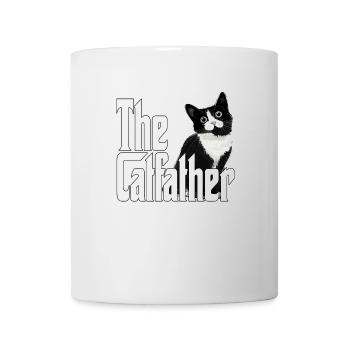Cat Father The Catfather Crazy Cat Dad Dad - Mug - white - Front