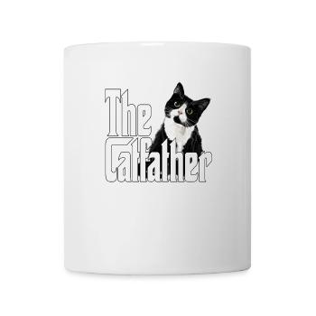 Cat Father The Catfather Crazy Cat Dad Dad - Mug - white - Front