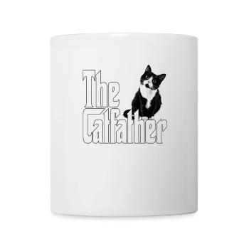 Cat Father The Catfather Crazy Cat Dad Dad - Mug - white - Front