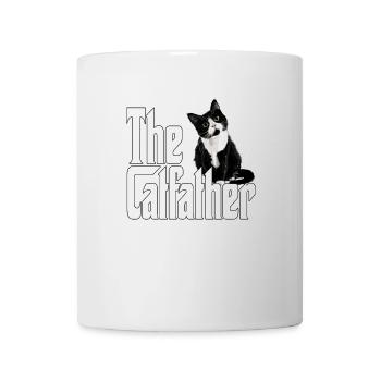 Cat Father The Catfather Crazy Cat Dad Dad - Mug - white - Front