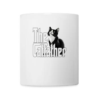 Cat Father The Catfather Crazy Cat Dad Dad - Mug - white - Front