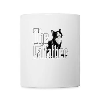 Cat Father The Catfather Crazy Cat Dad Dad - Mug - white - Front